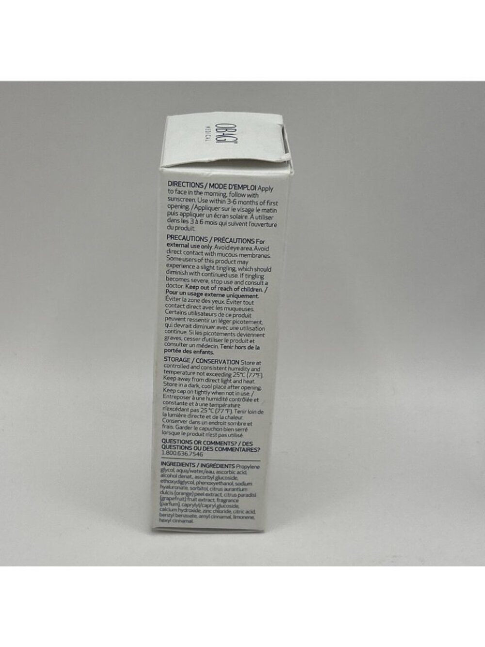 Obagi Medical Professional-C 20% Vitamin C Antioxidant Serum 1 oz 30 ml Sealed - Picture 13 of 16